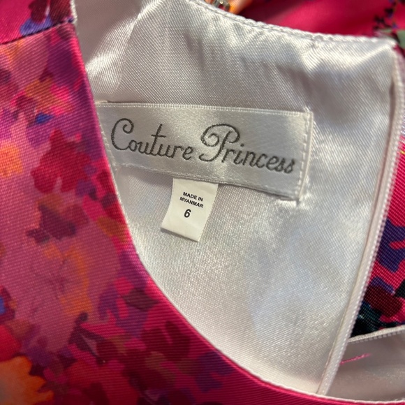 Couture Princess dress size 6 - Picture 3 of 4